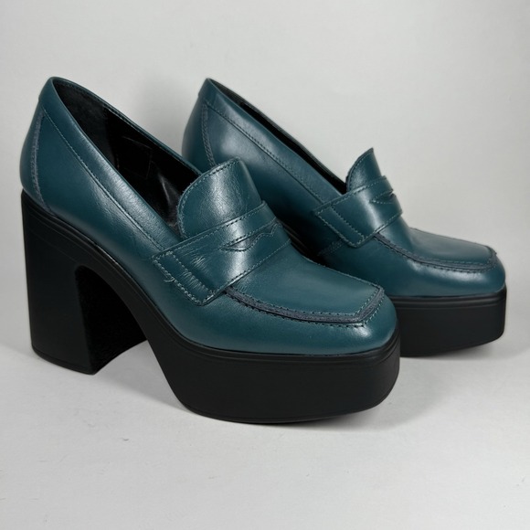 Free People Shoes - Free People Size EU 36.5 / US 6 Jade Zoe Slip On Loafers Platform Heels